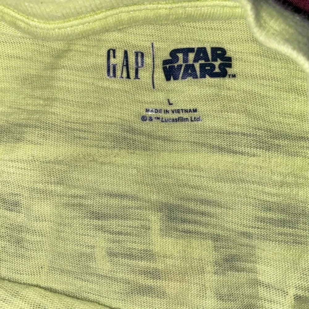 Boys GAP Star Wars Short Sleeve Tee Size L Yellow Blue